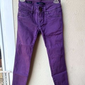 Purple Jeans 24/31 + B/W Stripe Tank M - COMBO DEAL!